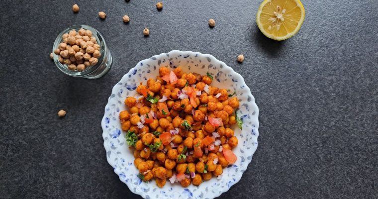 Sundal/chickpeas masala