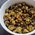 Lady´s finger/okra stir fry