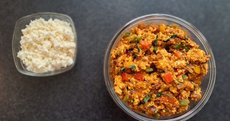 Paneer burji