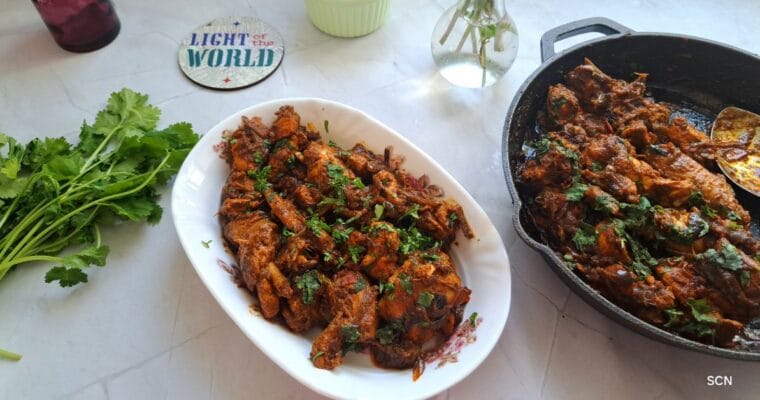 Chicken chukka, chicken