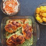 Stuffed chicken breasts