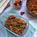 Chicken keema matar