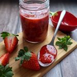 Strawberry compote