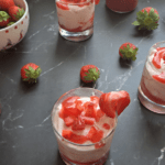 Strawberry mousse