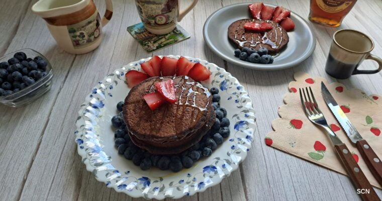 Chocolate pancakes