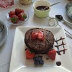 Eggless chocolate pancakes, Pancakes, Chocolate pancakes, Eggless