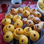 Lussekatter, Swedish saffron buns, Lucia buns