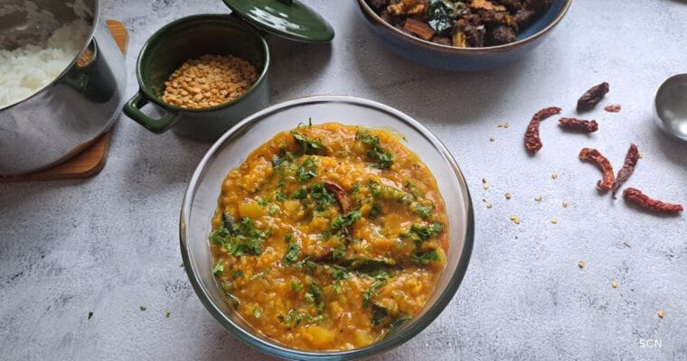 Sorakaya Pappu (Bottle Gourd Dal)