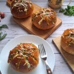Korean cream cheese garlic buns