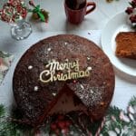Rum soaked Christmas plum cake, Plum cake