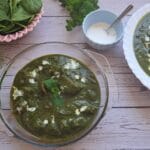 Palak gosht, Spinach mutton curry, Palak mutton curry
