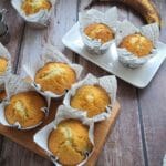 Banana muffins, Muffins, Breakfast muffins