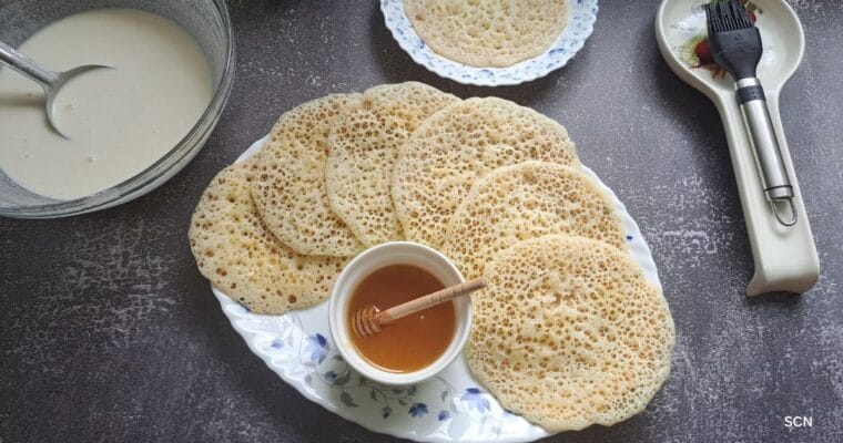 Baghrir, Moroccon Semolina pancakes
