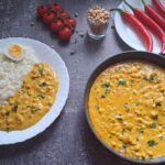 Dahi wale chole, chole, dahi