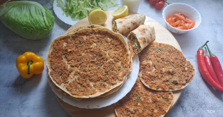 Lahmacun, Turkish pizza