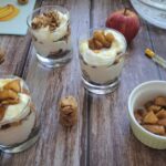 Apple crumble parfait