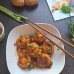 Korean Chilli Garlic Potatoes
