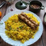 Saffron and Pistachio rice, Rice