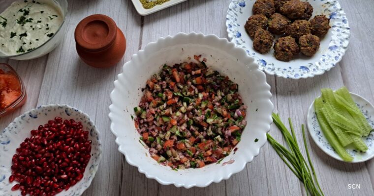 Persian Shirazi Salad