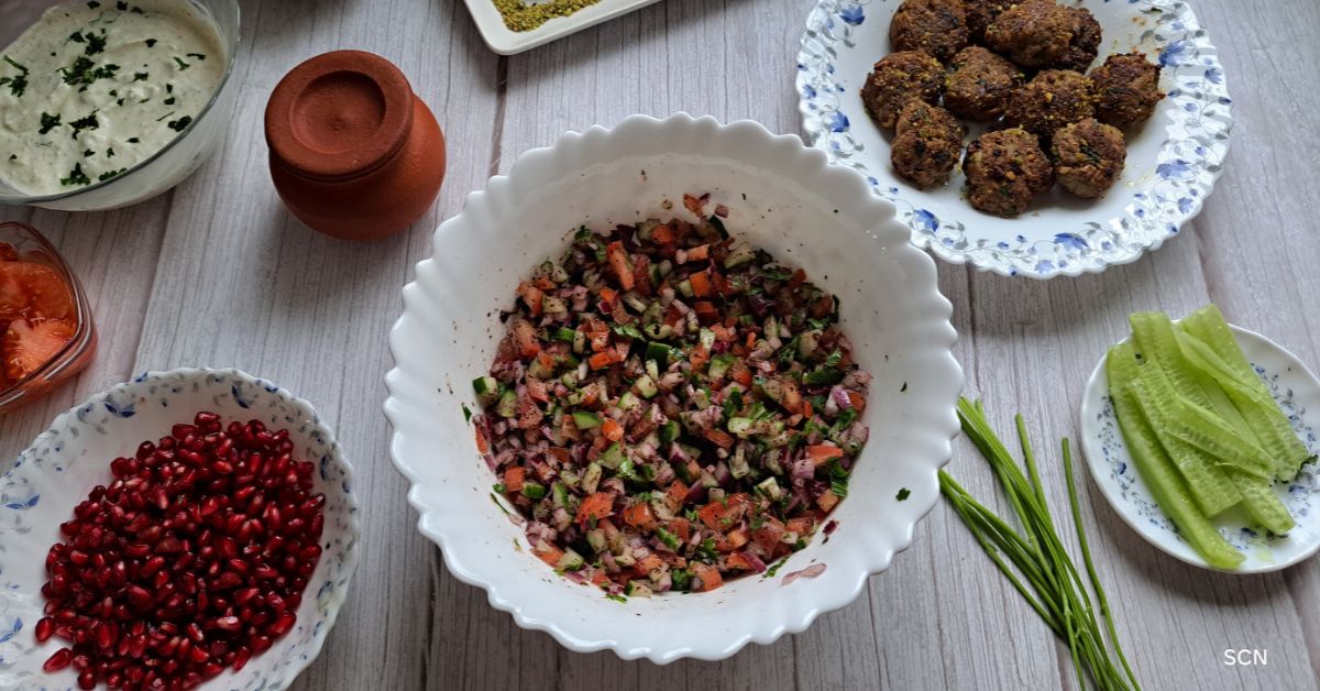 Persian Shirazi Salad