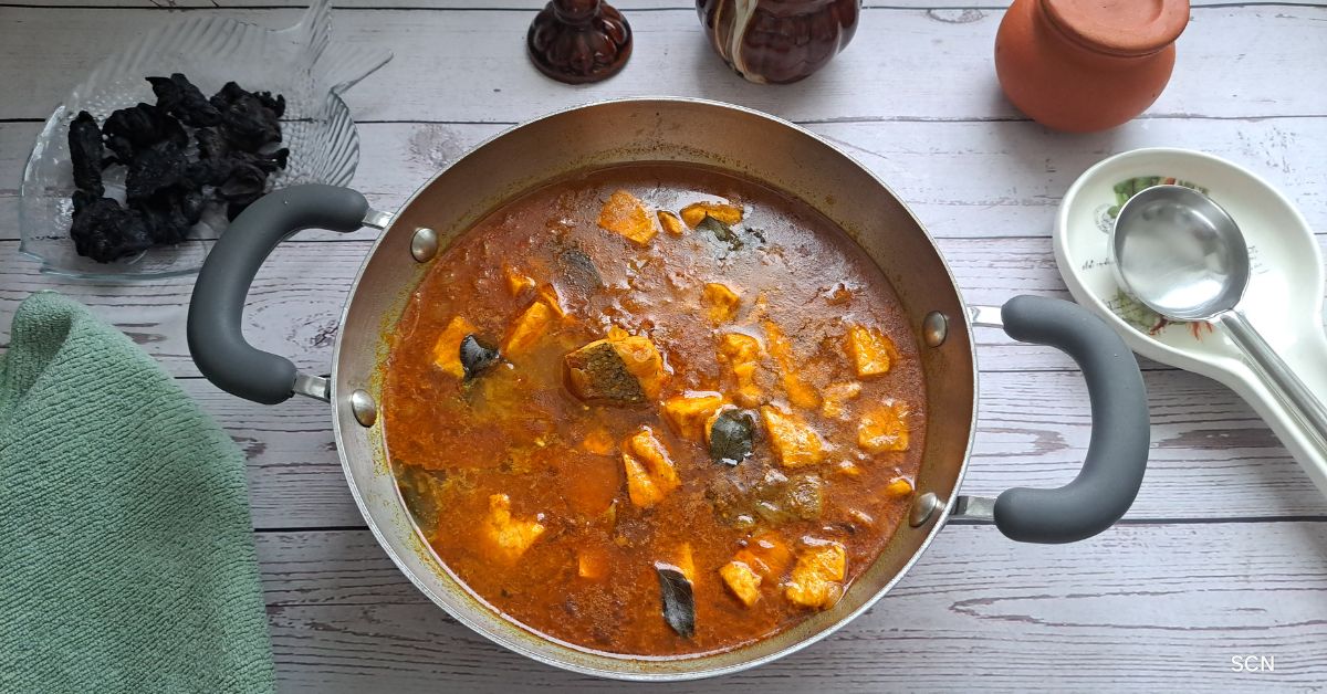 Salmon curry