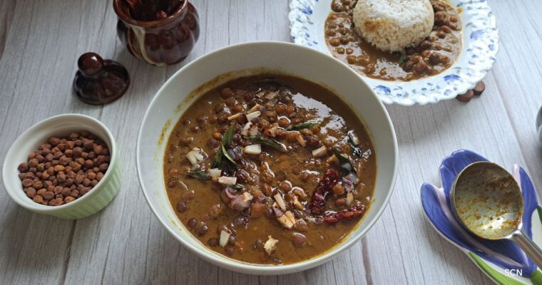 Varutharacha kadala curry