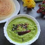 Coconut coriander chutney, Coriander chutney, Chutney