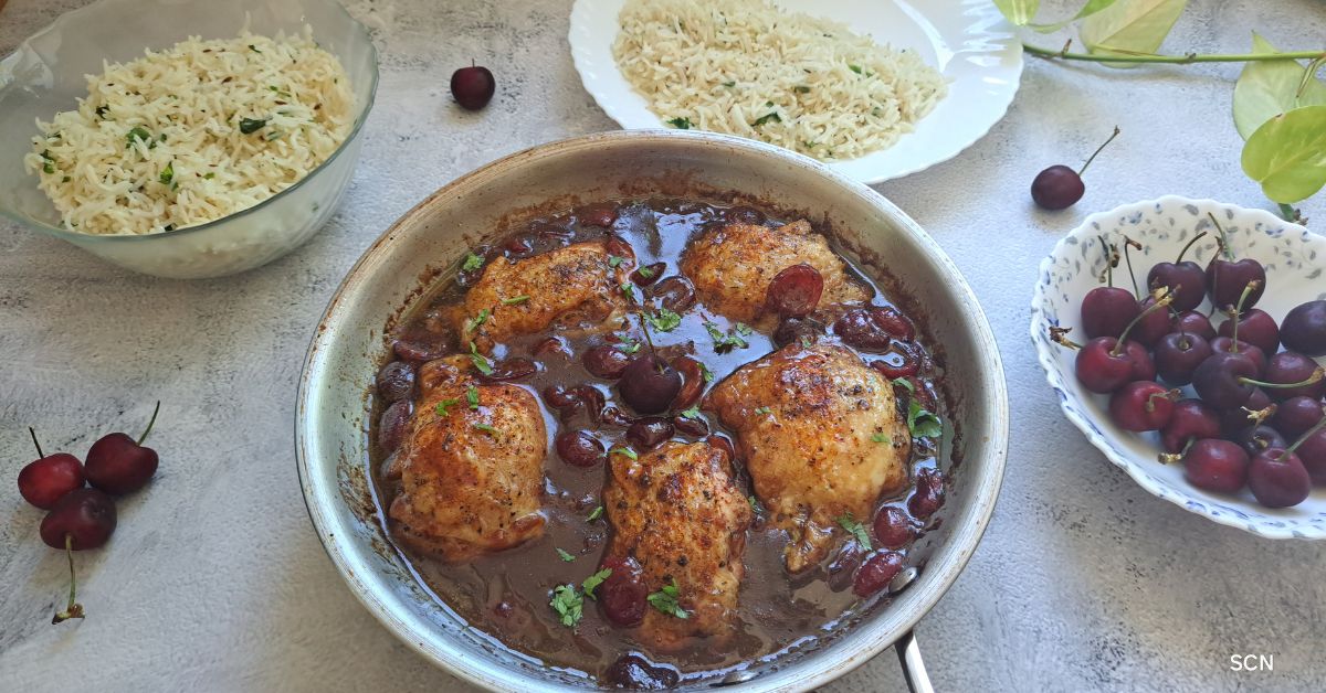 Cherry Balsamic Chicken – Easy Sweet and Savoury One-Pan Recipe