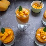 Mango panna cotta, Panna cotta, Mango, Mango dessert