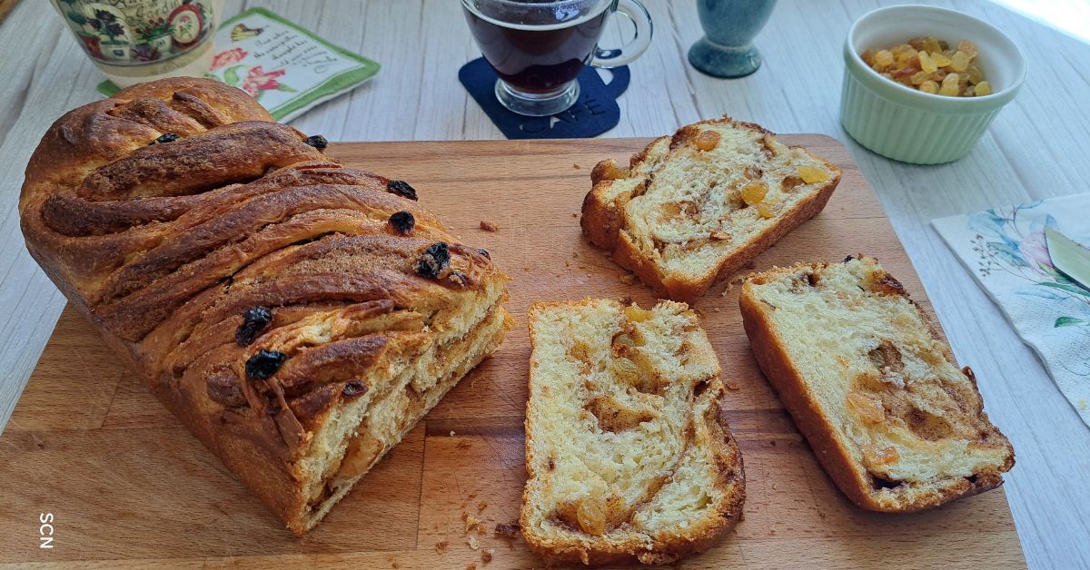 Cinnamon Raisin Babka