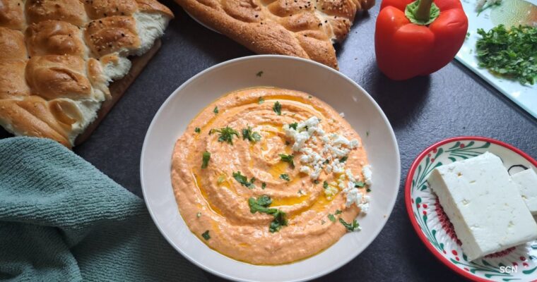 Tirokafteri (Greek Spicy Feta Dip)