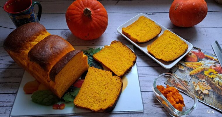 Hokkaido Pumpkin Milk Bread